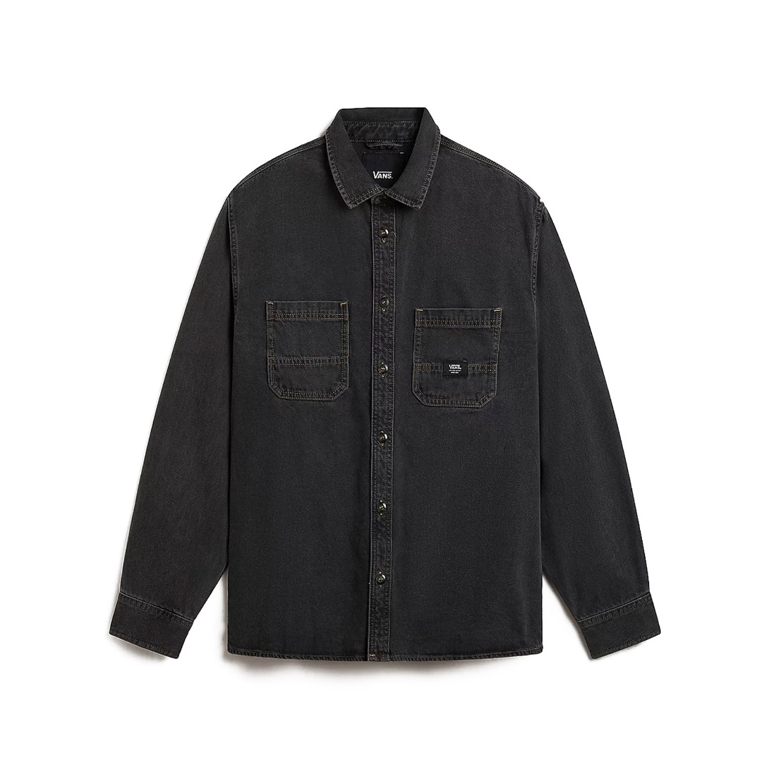 VANS STEVENS DENIM LS WOVEN VN000HNTDAD-DAD Black