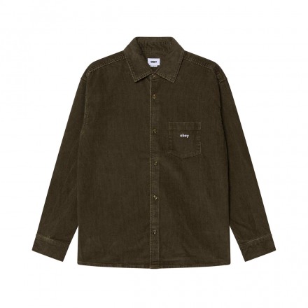OBEY BUCKLEY CORDUROY WOVEN 181200411-BOV OLIVE