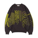 GRIMEY ROYAL PAW KNIT SWEATER GKSW646-BLK Μαύρο Εικόνα 4