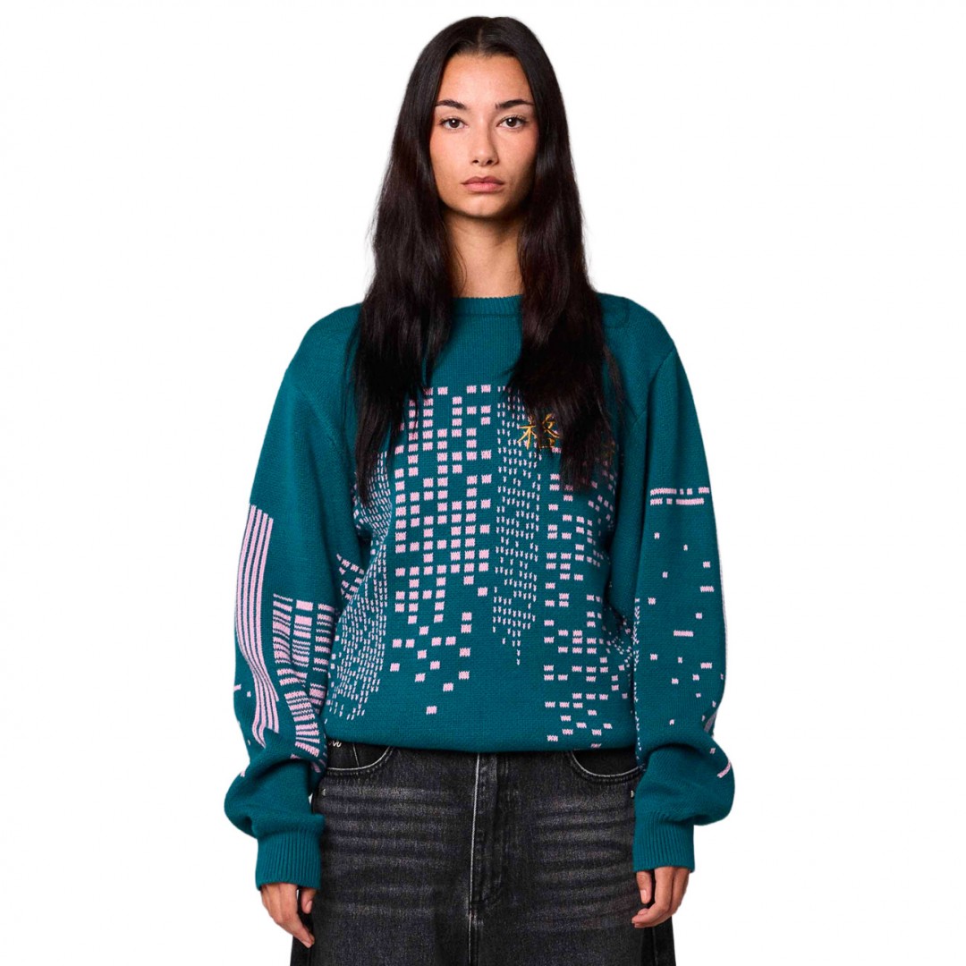 GRIMEY ROYAL PAW KNIT SWEATER GKSW646-GRN ΚΥΠΑΡΙΣΣΙ
