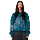 GRIMEY ROYAL PAW KNIT SWEATER GKSW646-GRN ΚΥΠΑΡΙΣΣΙ Εικόνα 