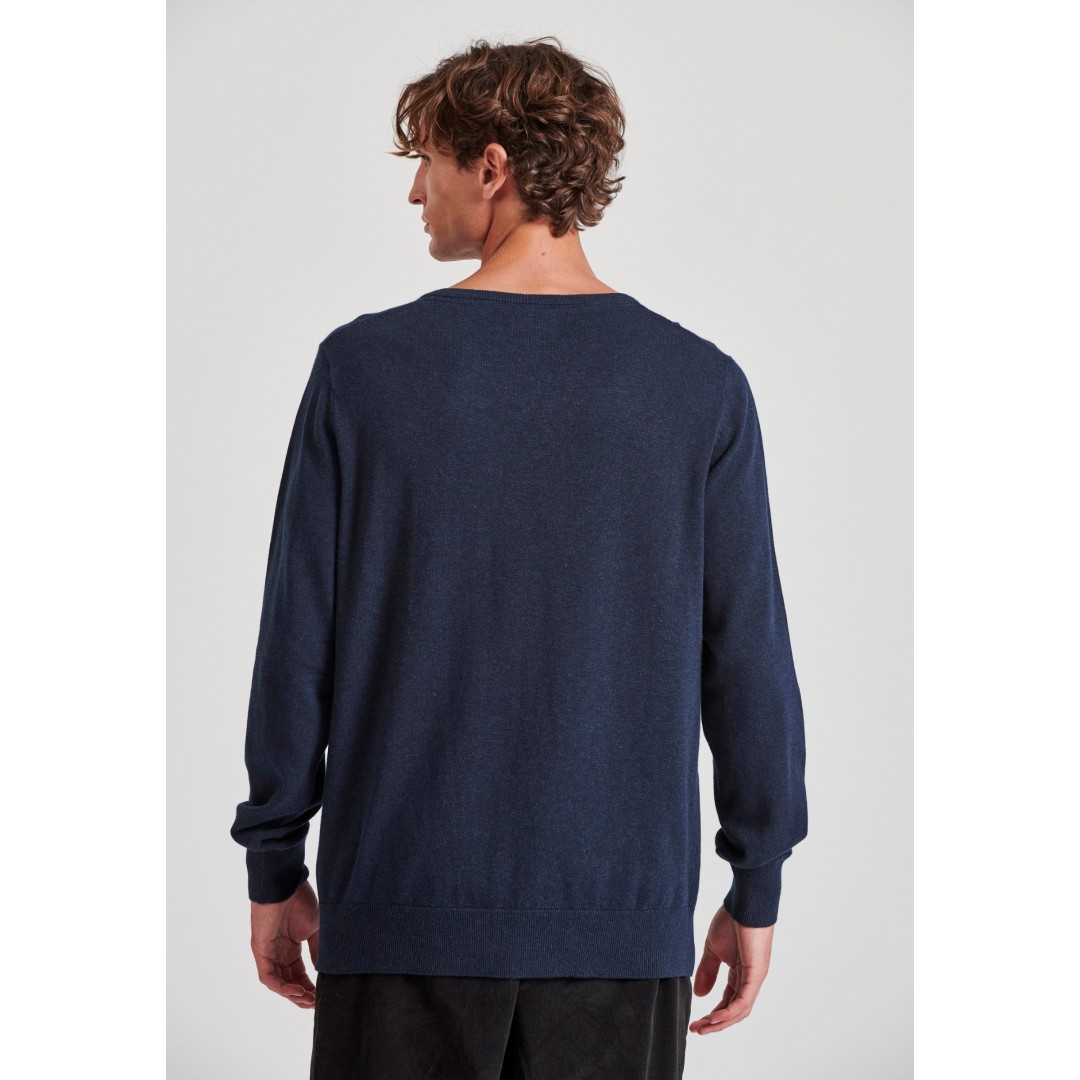 FUNKY BUDDHA FBM010-002-09-NAVY MEL Μπλε