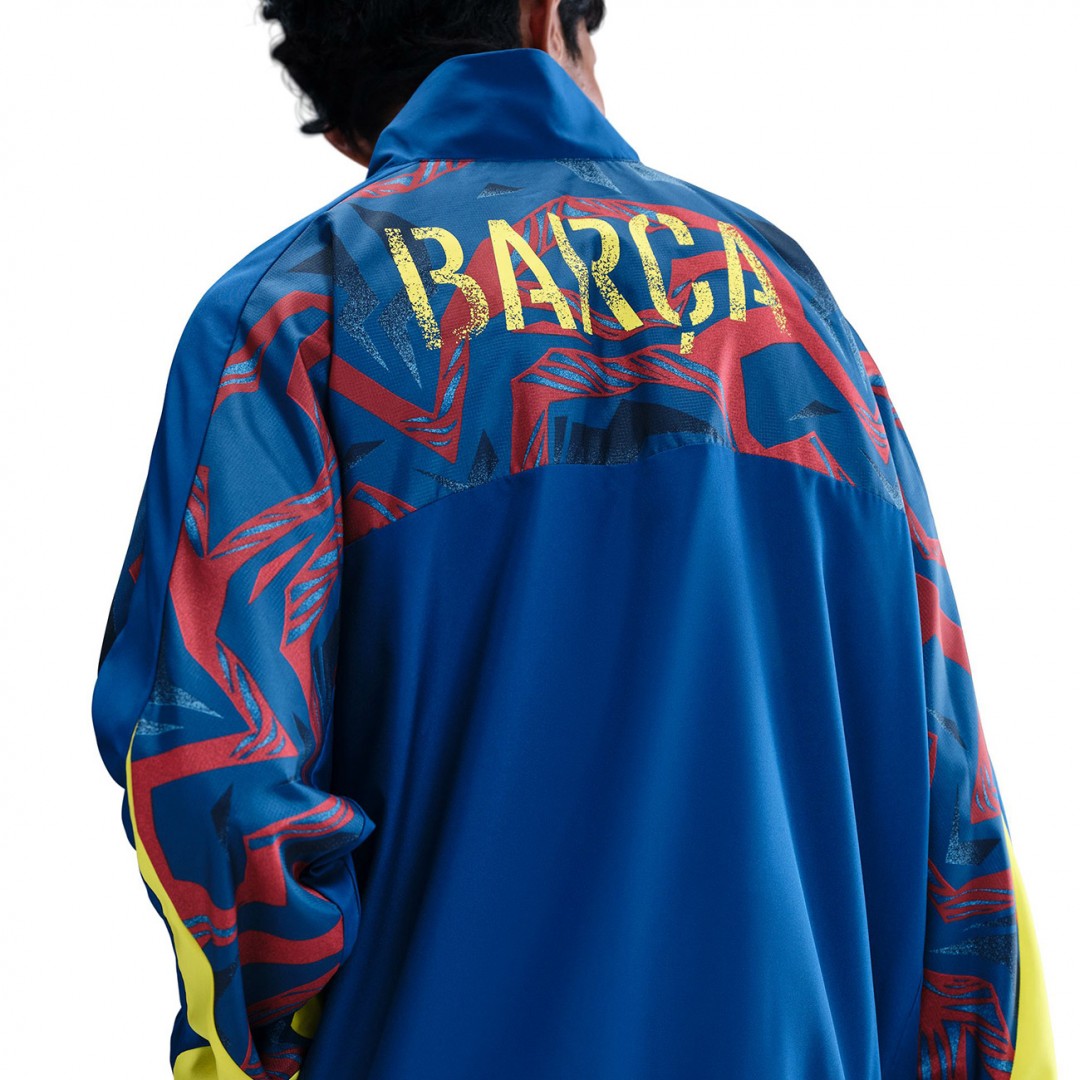 NIKE FCB M NK STRTFV WVN JKT SE GX FZ1281-431 Μπλε