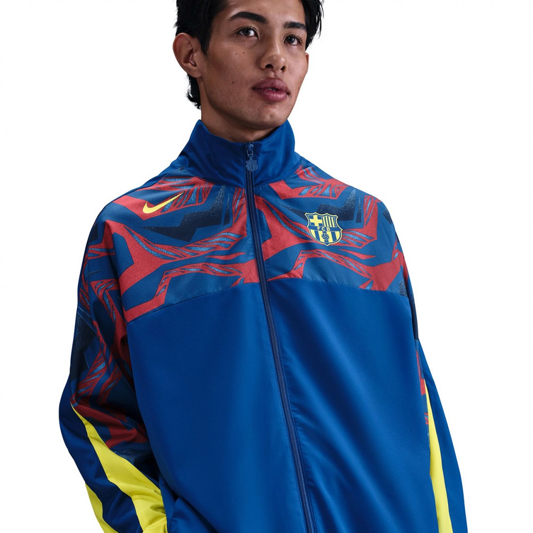 NIKE FCB M NK STRTFV WVN JKT SE GX FZ1281-431 Μπλε