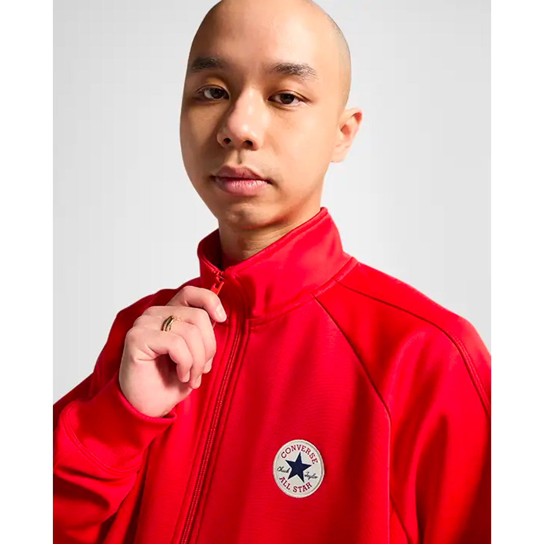 CONVERSE RETRO TRACK JACKET 10026702-A01 Κόκκινο