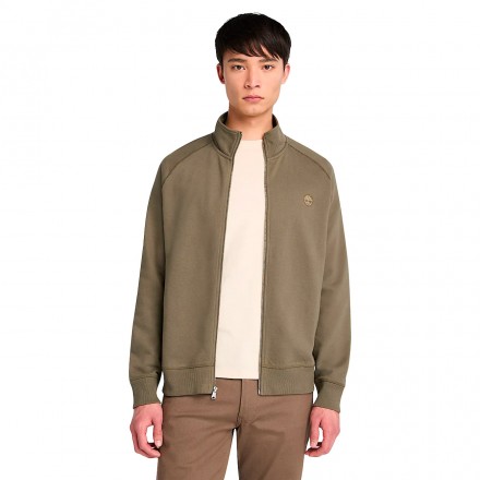 TIMBERLAND EXETER RIVER BRUSHED BACK FULL-ZIP FUNNEL NECK TB0A5MDEA58-A58 Κhaki