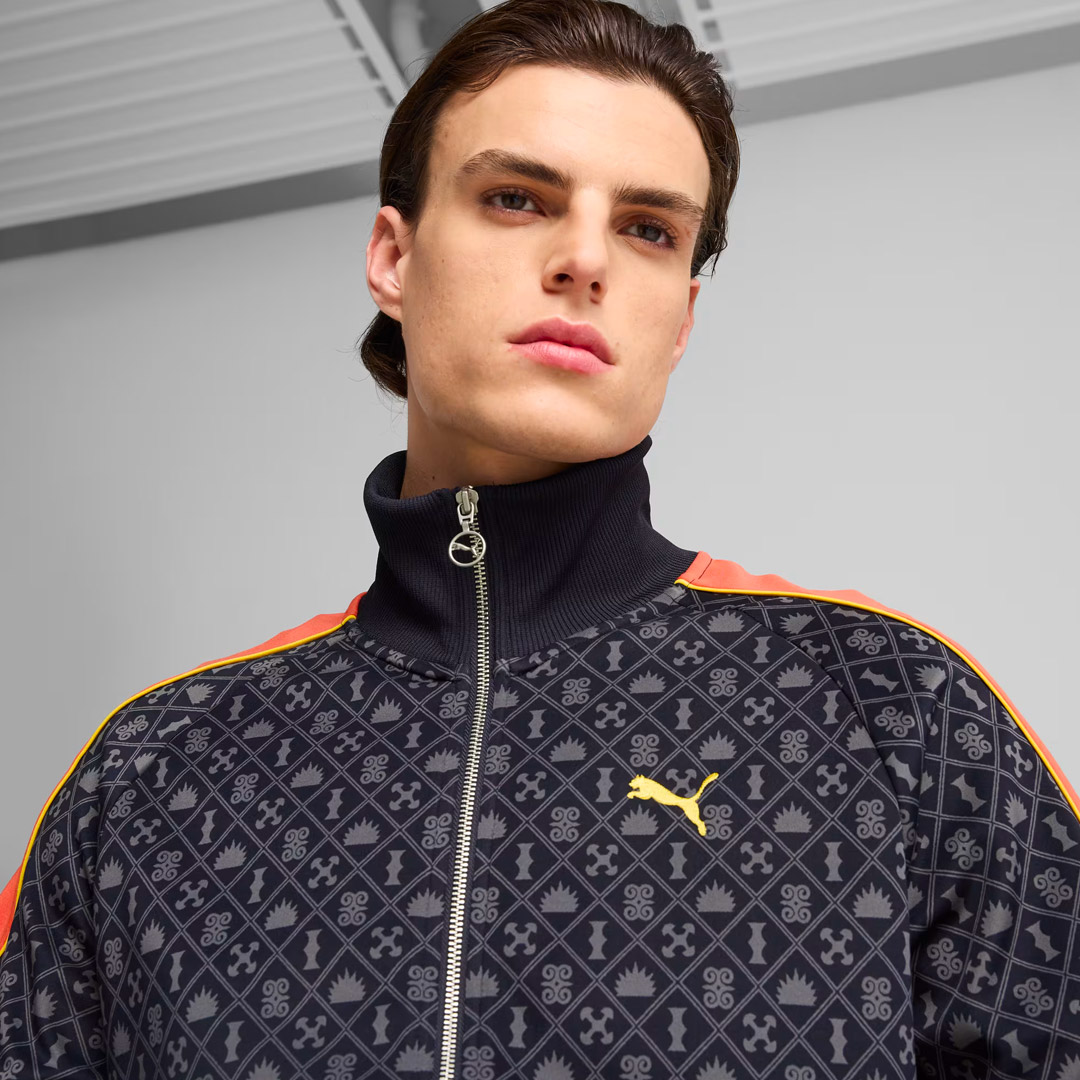 PUMA T7 ROAD TO UNITY AOP TRACK JACKET DK 629595-16 Black