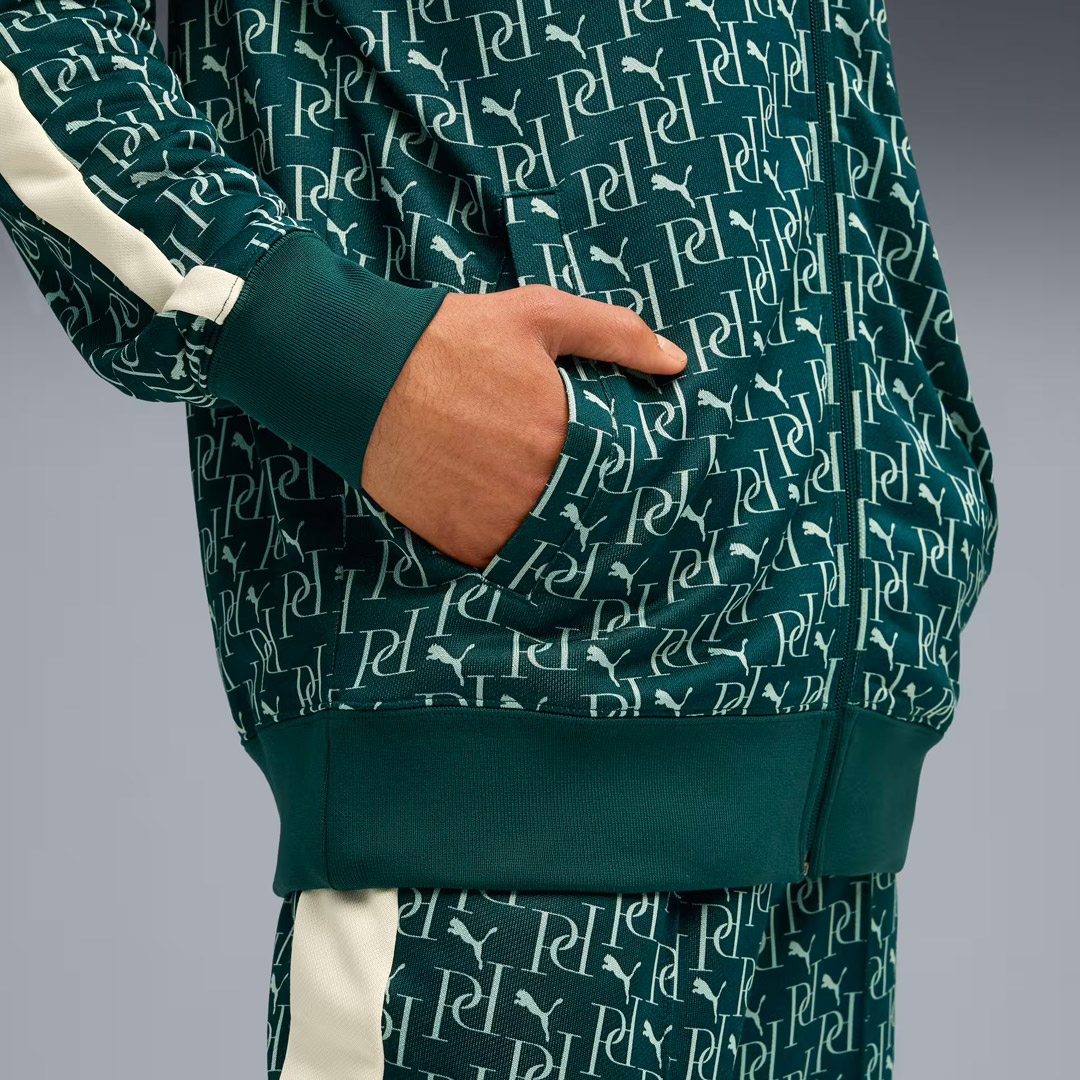 PUMA T7 AOP TRACK JACKET PT 634315-75 Green