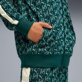 PUMA T7 AOP TRACK JACKET PT 634315-75 Green Image 2