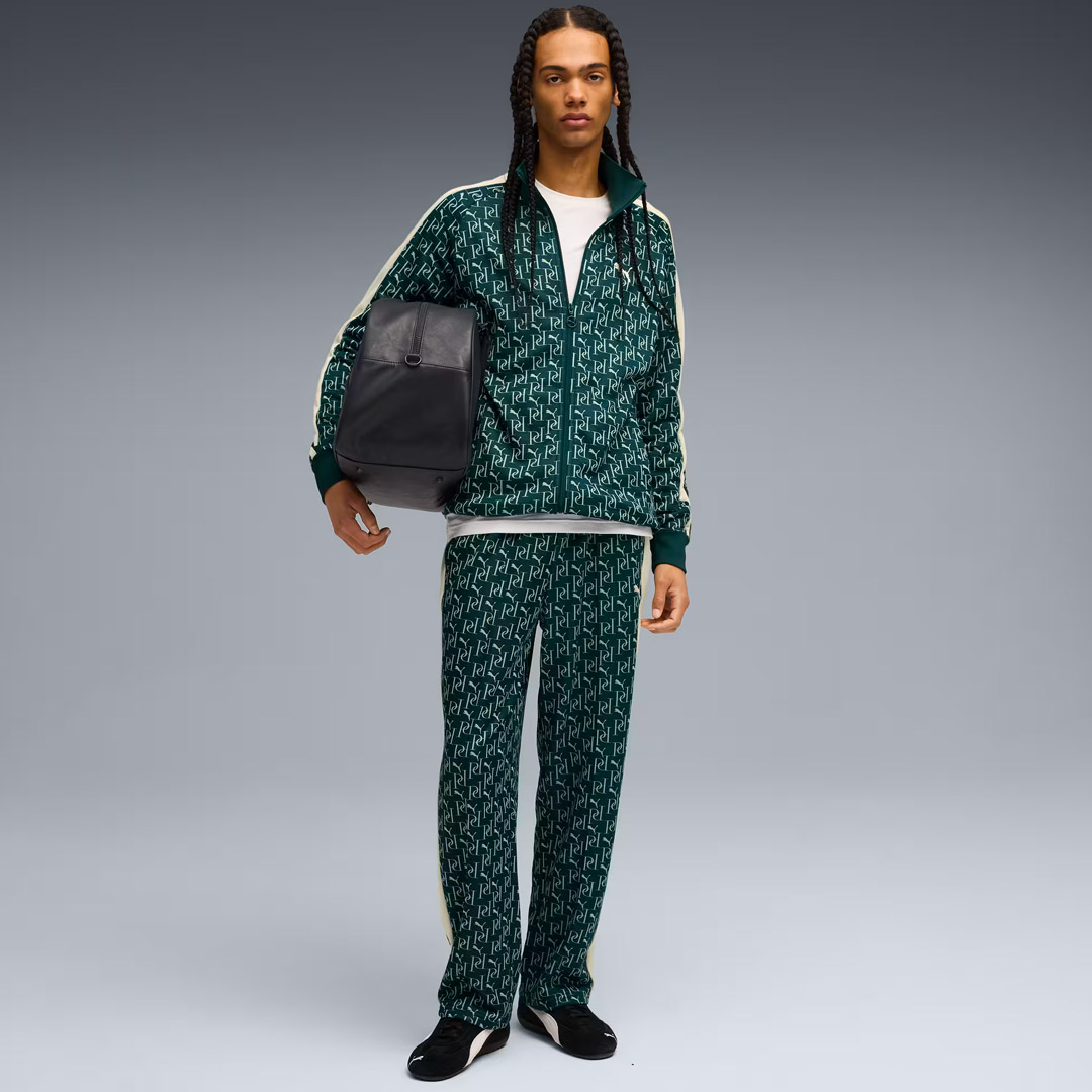 PUMA T7 AOP TRACK JACKET PT 634315-75 Green