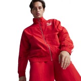 PUMA T7 OVERSIZED WOVEN TRACK JACKET 626913-11 Red Image 