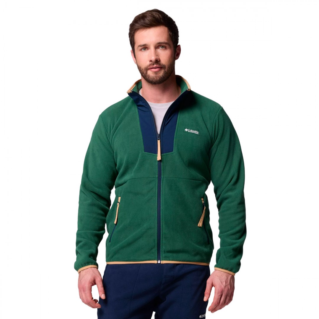 COLUMBIA SEQUOIA GROVE FULL ZIP FLEECE 2095891-375 Green