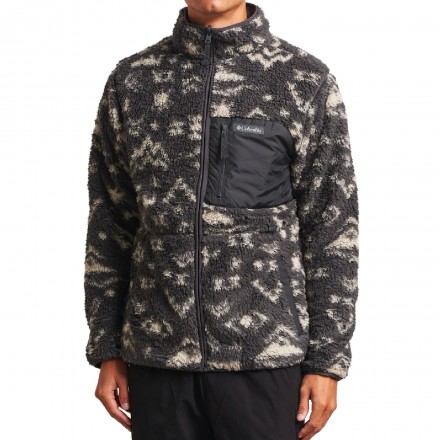 COLUMBIA WINTER PASS REVERSIBLE FLEECE 2135651-011 Μαύρο