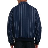 KARL KANI PINSTRIPES WOOL JACKET KM253-045-1-BLUE Μπλε Εικόνα 0