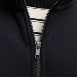 JACK & JONES JJEBRADLEY SWEAT ZIP HN NOOS 12298690-5027478 Black Image 2