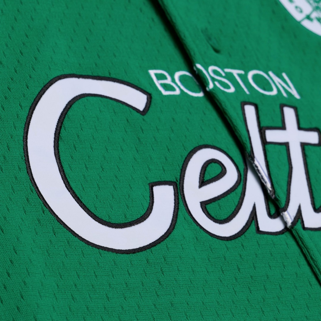 MITCHELL & NESS NBA TEAM COLOR HEAD COACH MESH BUTTON FRONT BOSTON CELTICS TP16323-BCECLGN-GREEN Green