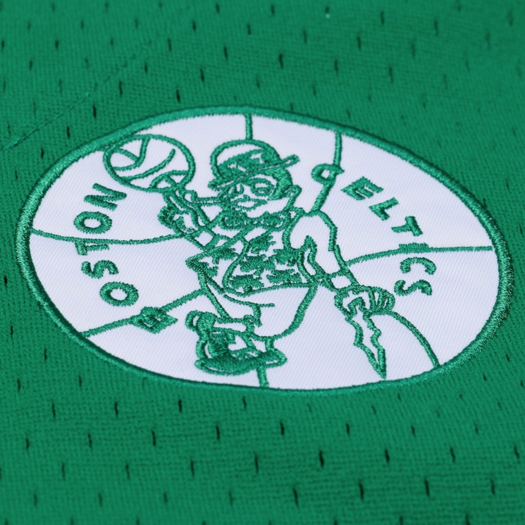 MITCHELL & NESS NBA TEAM COLOR HEAD COACH MESH BUTTON FRONT BOSTON CELTICS TP16323-BCECLGN-GREEN Green