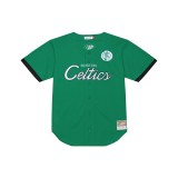 MITCHELL & NESS NBA TEAM COLOR HEAD COACH MESH BUTTON FRONT BOSTON CELTICS TP16323-BCECLGN-GREEN Green Image 