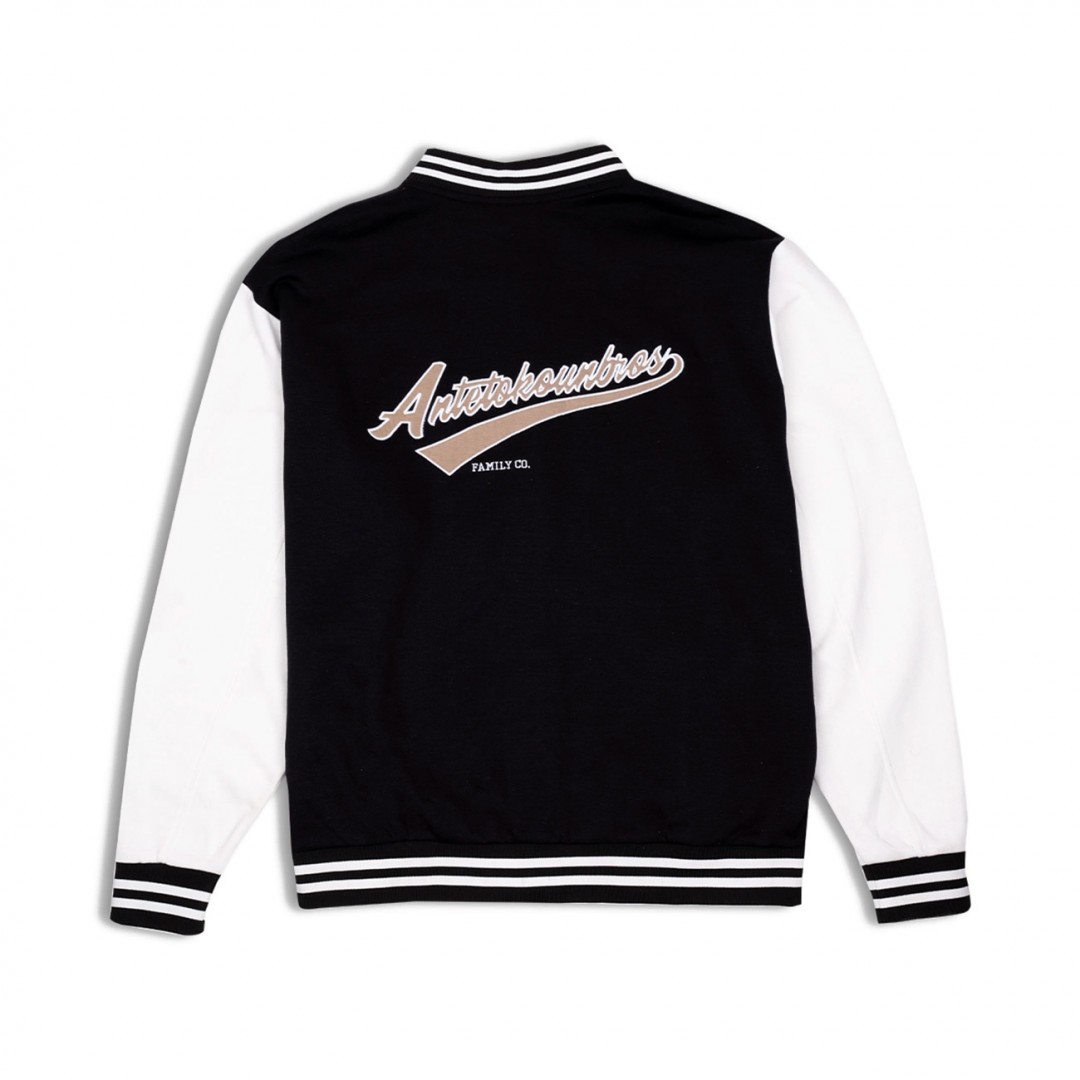ANTETOKOUNBROS AB VARSITY JACKET APCD352U58-002 Μαύρο