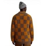 VANS CANFIELD CHECKERBOARD CARDIGAN VN000HE0DAM-DAM Καφέ Εικόνα 0