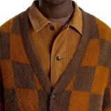VANS CANFIELD CHECKERBOARD CARDIGAN VN000HE0DAM-DAM Καφέ Εικόνα 2