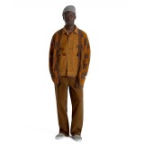 VANS CANFIELD CHECKERBOARD CARDIGAN VN000HE0DAM-DAM Καφέ Εικόνα 3