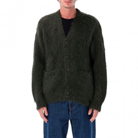 OBEY PATRON CARDIGAN 151010025-RSI Coal