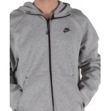 NIKE SPORTSWEAR TECH FLEECE MEN'S FULL-ZIP HOODIE 928483-063 Grey Image 1