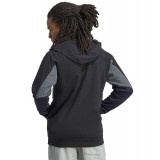 adidas Sportswear M ESS CB FZ HD HY5936 Μαύρο Εικόνα 1