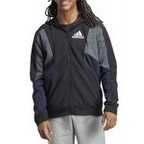 adidas Sportswear M ESS CB FZ HD HY5936 Μαύρο Εικόνα 2