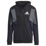 adidas Sportswear M ESS CB FZ HD HY5936 Μαύρο Εικόνα 5