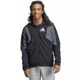 adidas Sportswear M ESS CB FZ HD HY5936 Μαύρο Εικόνα 