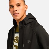 TIMBERLAND EXETER RIVER BRUSHED FULL ZIP HOODIE TB0A2BNBX65-X65 Μαύρο Εικόνα 1