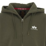 ALPHA INDUSTRIES BASIC ZIP HOODY SL 118342-142 ΛΑΔΙ Εικόνα 1