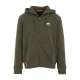 ALPHA INDUSTRIES BASIC ZIP HOODY SL 118342-142 ΛΑΔΙ Εικόνα 