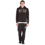AEROPOSTALE GUYS FULL ZIP HOODIES 1391-001 Black Image 2