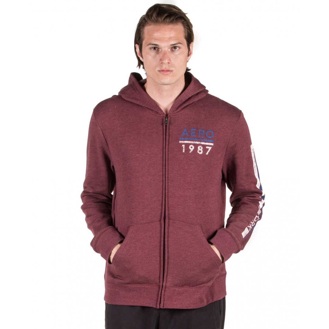 AEROPOSTALE DB NEW YORK SLVHIT FZ 3497-570 Μπορντό