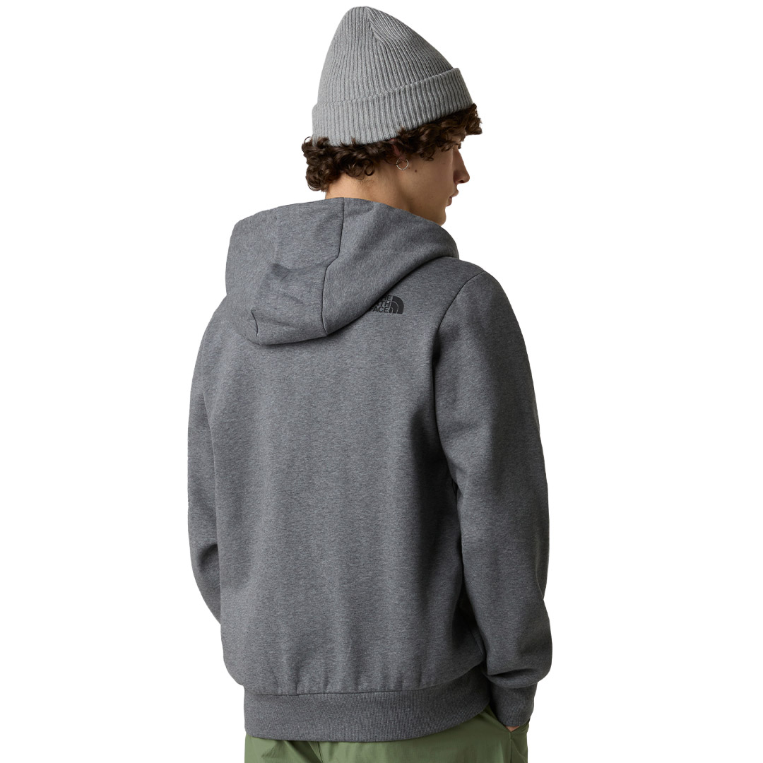 THE NORTH FACE M SIMPLE DOME FULL ZIP HOODIE NF0A89FDDYY-DYY Grey