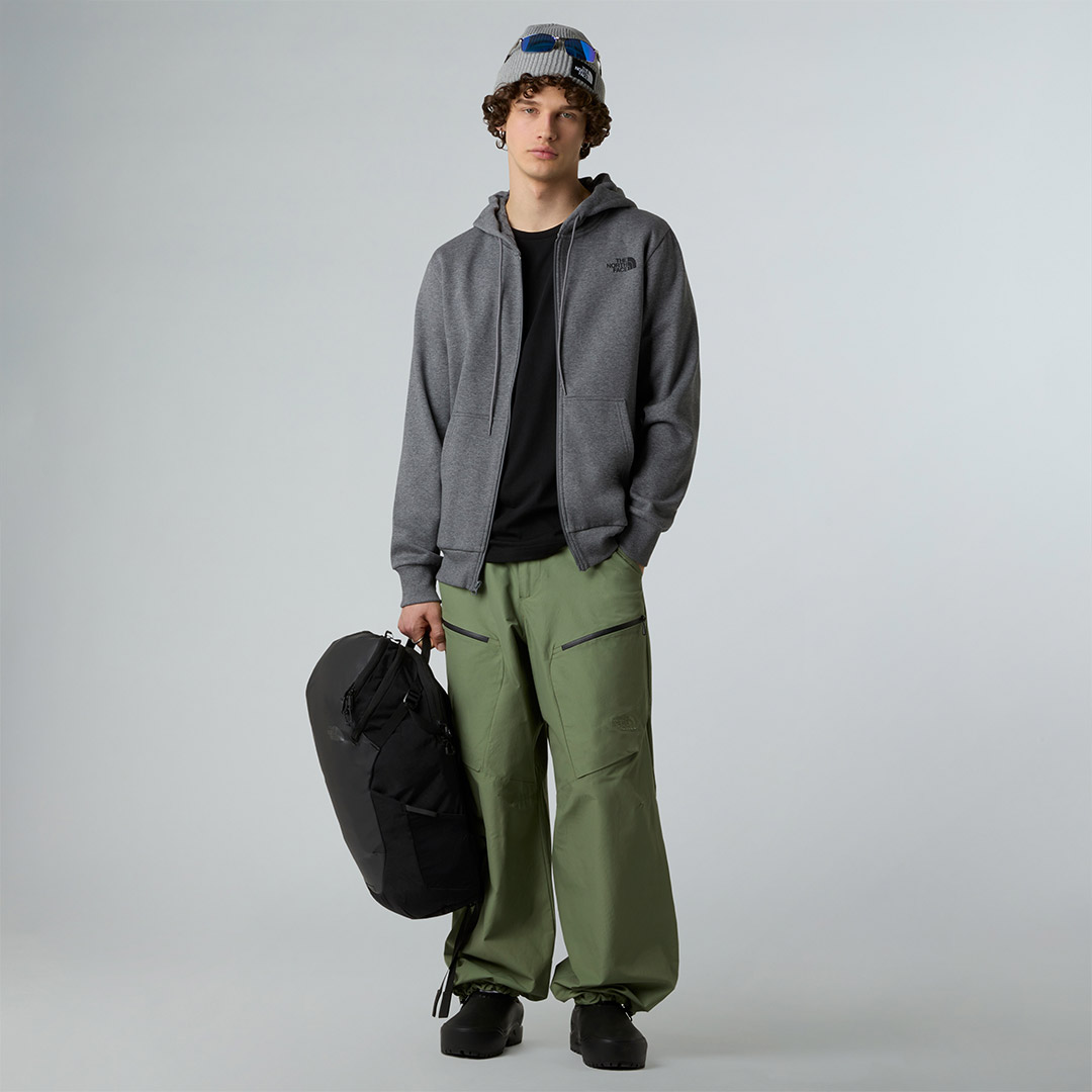 THE NORTH FACE M SIMPLE DOME FULL ZIP HOODIE NF0A89FDDYY-DYY Grey