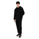 EMERSON MEN'S FULL ZIP HOODIE 262.EM21.89-BLACK Μαύρο Εικόνα 5