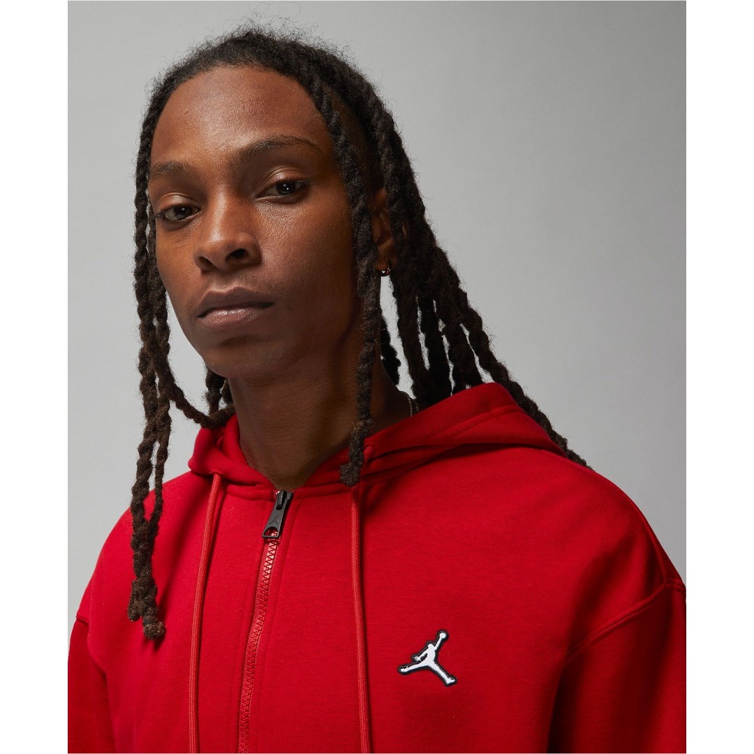 JORDAN M J ESS FLC FZ HOODIE DQ7350-687 Red