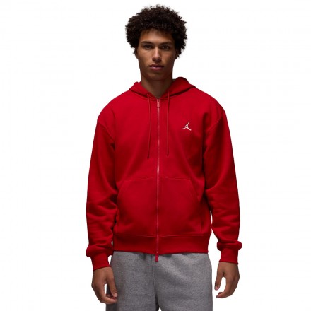 JORDAN BROOKLYN FLEECE FULL ZIP HOODIE FV7289-687 Κόκκινο