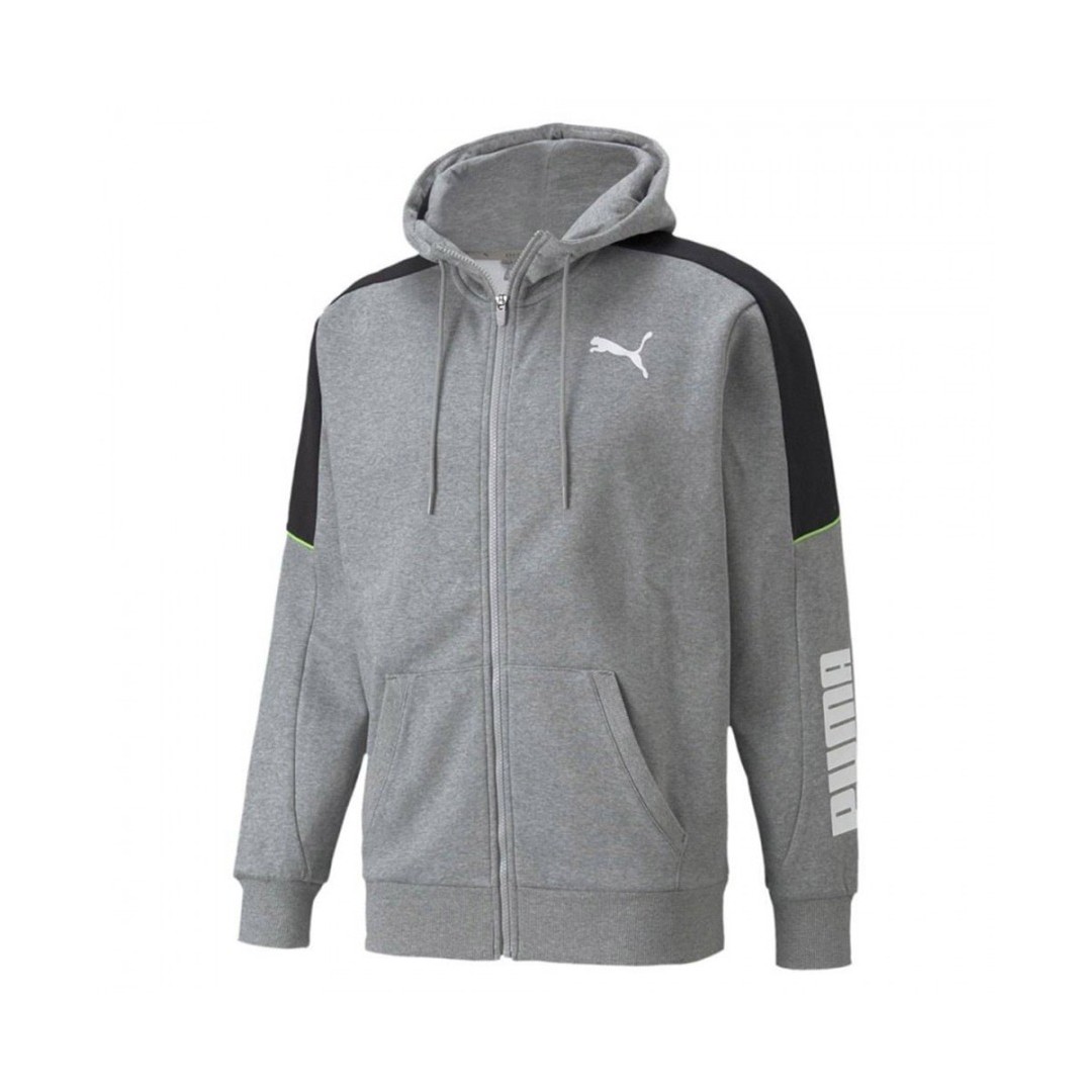 PUMA MODERN SPORTS FZ HOODIE FL 589479-03 Γκρί