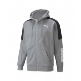 PUMA MODERN SPORTS FZ HOODIE FL 589479-03 Γκρί Εικόνα 
