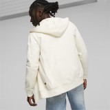PUMA BETTER ESSENTIALS FULL-ZIP HOODIE TR 675979-99 Ecru Image 0