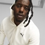 PUMA BETTER ESSENTIALS FULL-ZIP HOODIE TR 675979-99 Ecru Image 2