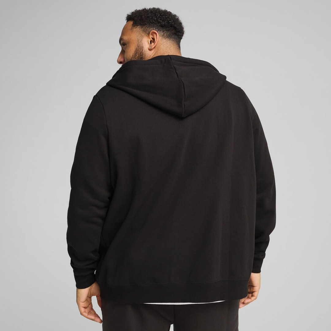 PUMA ESS NO. 1 LOGO FULL-ZIP HOODIE FL 682586-01 Μαύρο