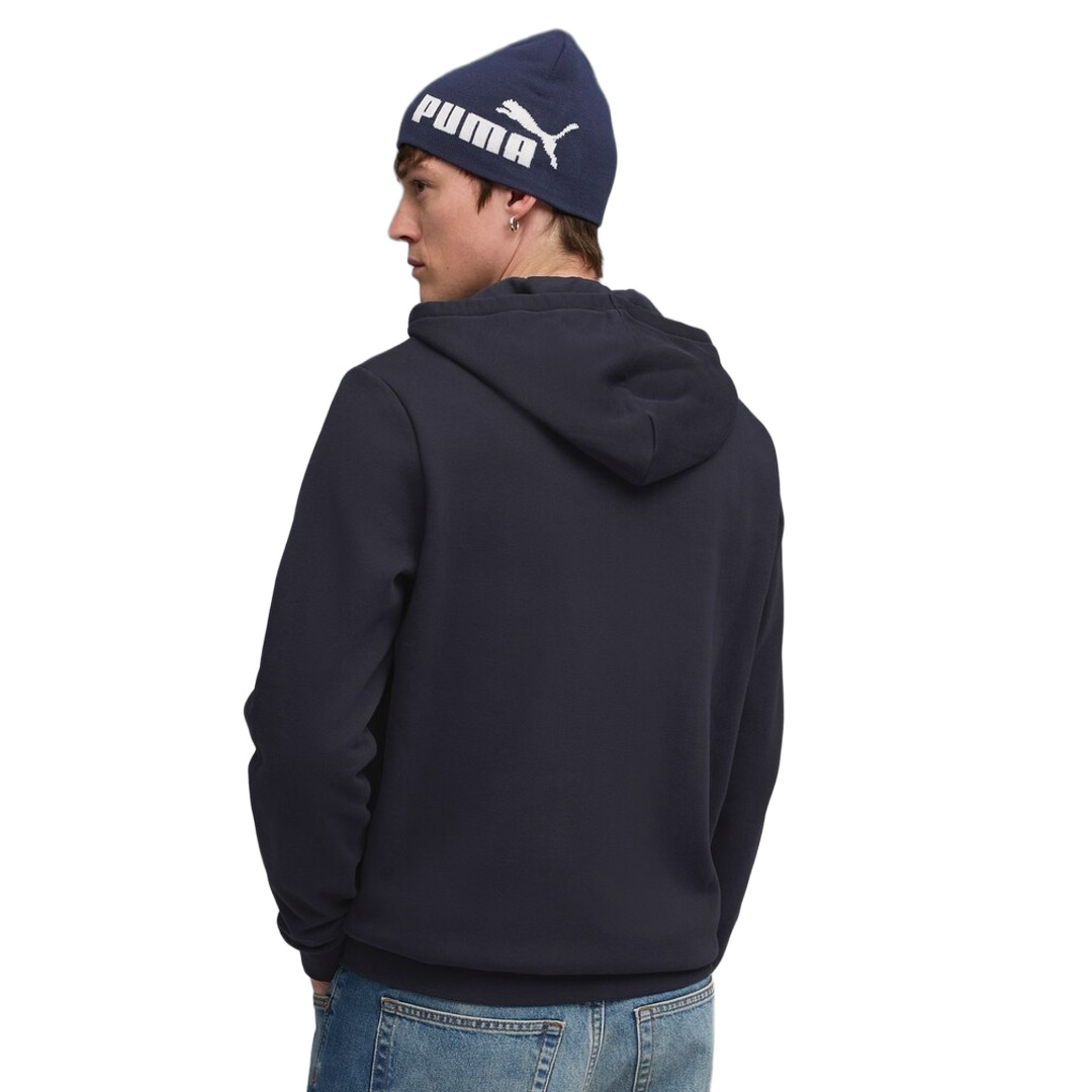 PUMA ESS NO.1 LOGO FULL-ZIP HOODIE FL (S) 682658-16 Blue
