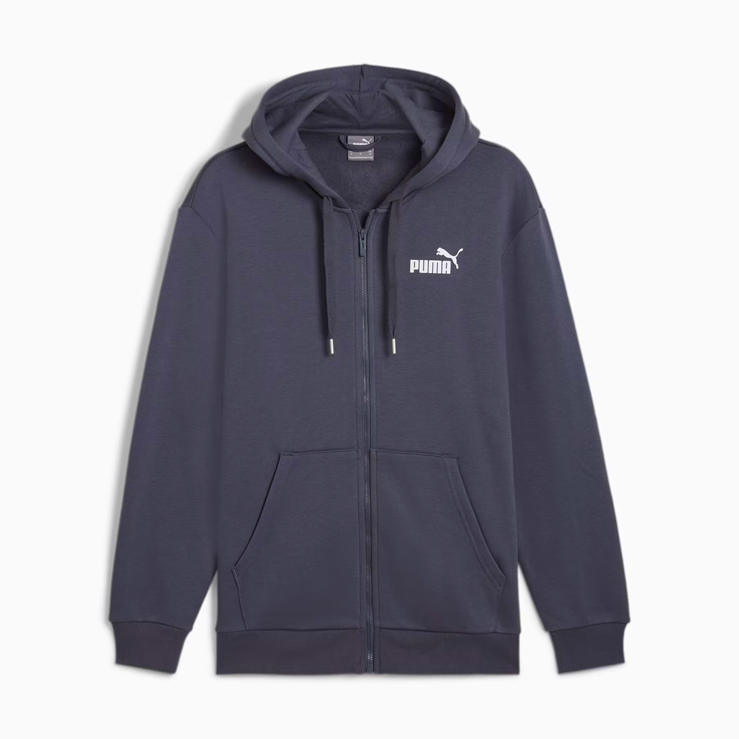 PUMA POWER GRAPHIC FULL-ZIP HOODIE FL 681740-69 Coal