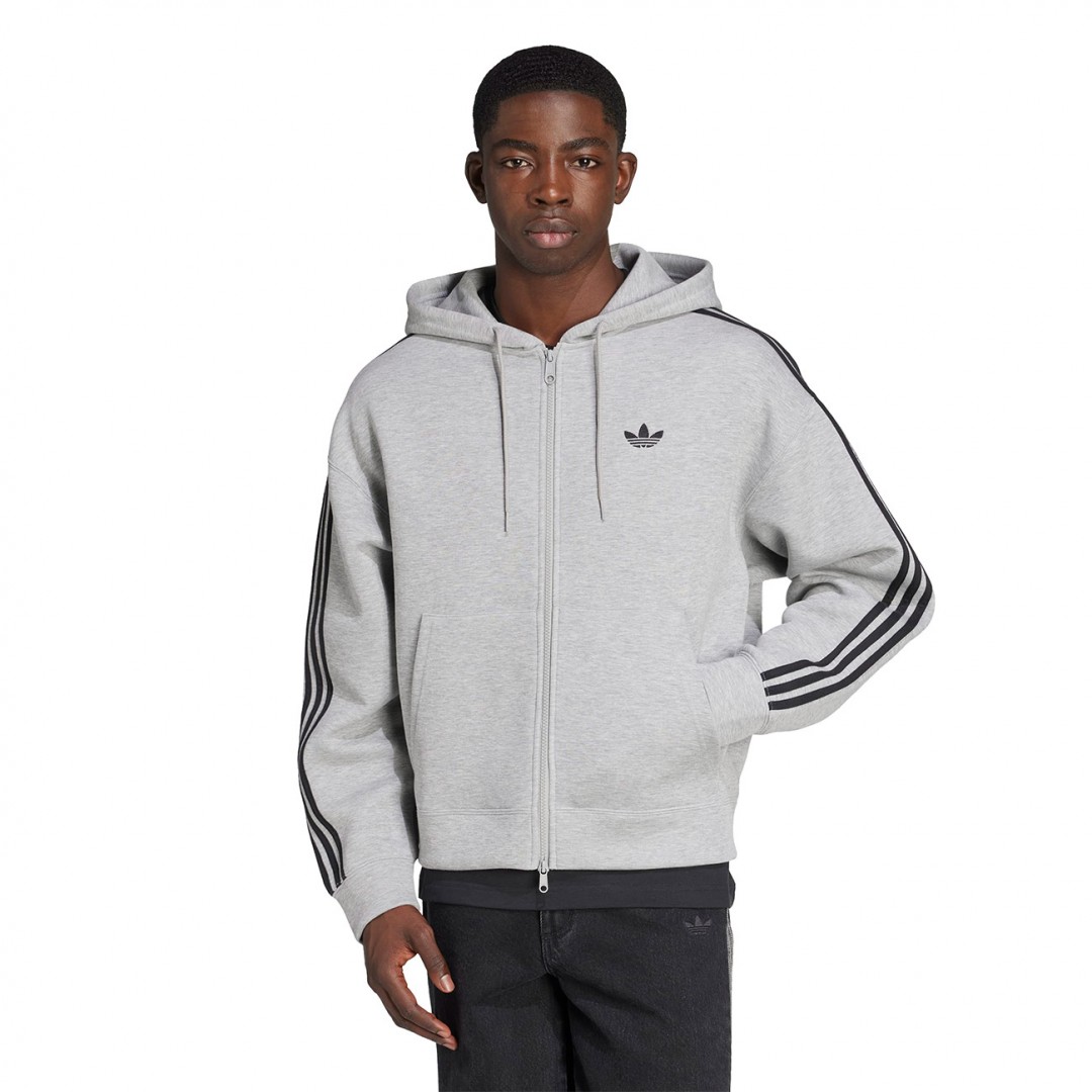 adidas Originals SPACER HOODIE JW5965 Γκρί
